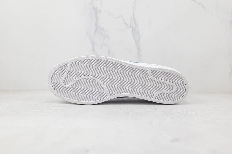 Adidas Superstar "White/Purple" фото № 8