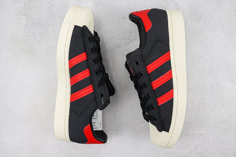 Adidas Originals Superstar "Black/Red/White" фото № 7