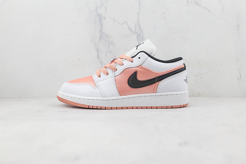 Air Jordan 1 Low GS "White Light Madder Root" фото № 2