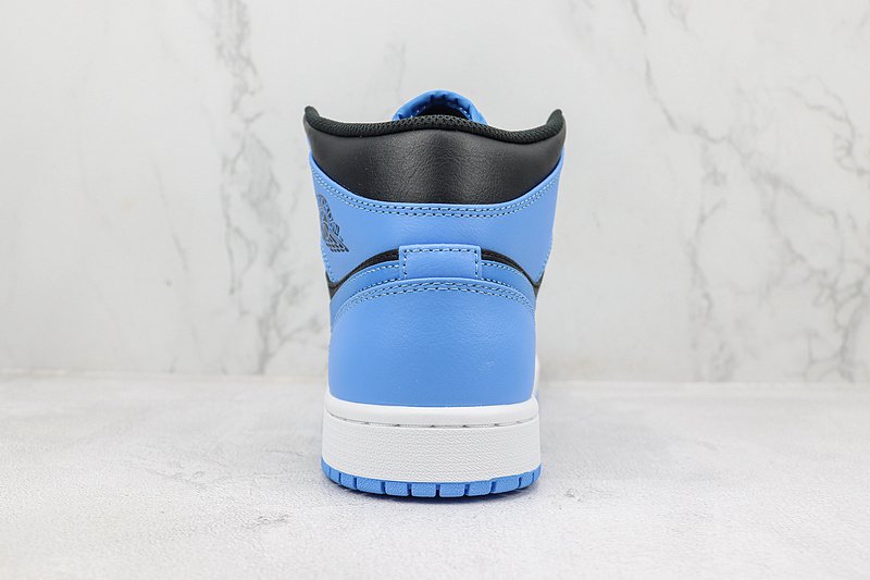Air Jordan 1 Mid "Core Black/Sky Blue" фото № 9