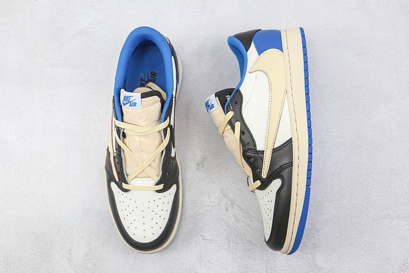 Travis Scott x Air Jordan 1 Low "Fragment" фото № 6