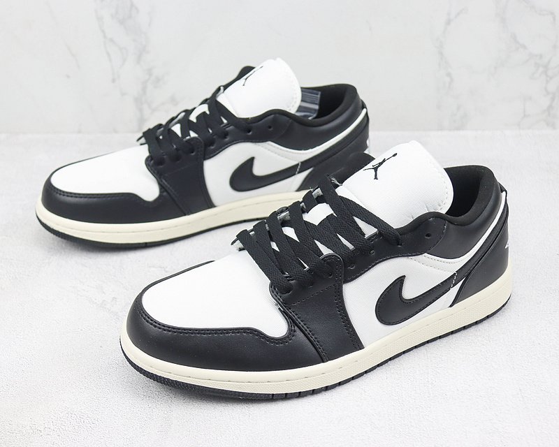Air Jordan 1 Low "Black/White/Ivory" фото № 5