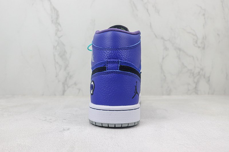 Zion Williamson x Air Jordan 1 High "Voodoo Blue" фото № 9