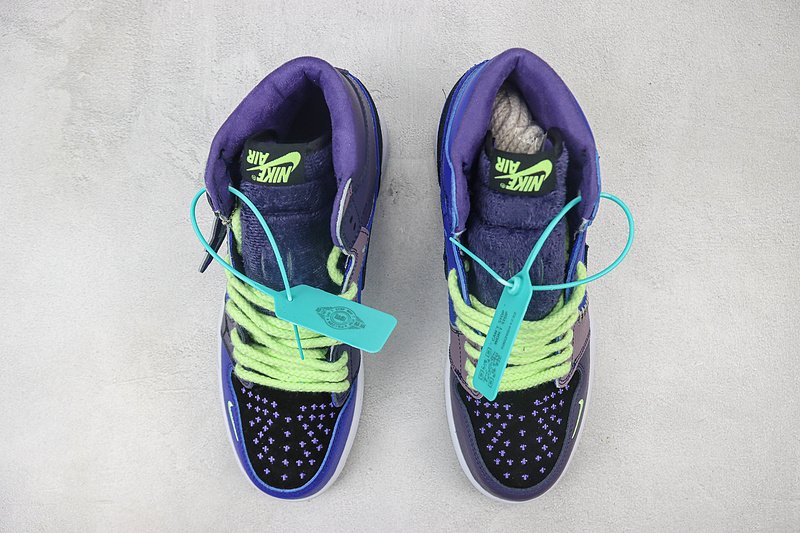 Zion Williamson x Air Jordan 1 High "Voodoo Blue" фото № 7