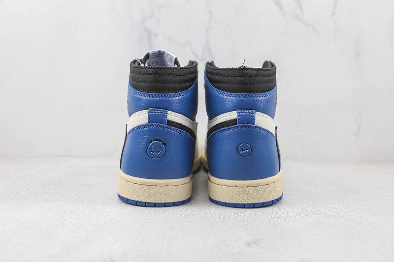 Travis Scott x Air Jordan 1 High OG SP Fragment "White/Blue" фото № 9