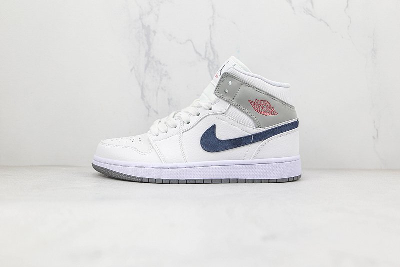 Air Jordan 1 Mid "Paris White" фото № 2