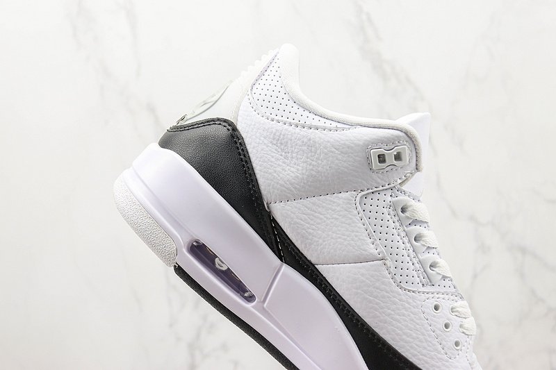 Fragment x Air Jordan 3 Retro "Black/White" фото № 4