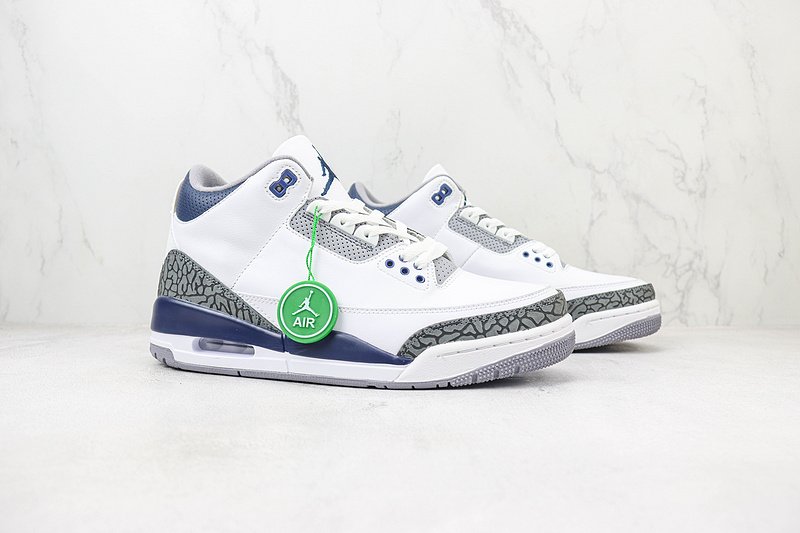 Air Jordan 3 Retro "Midnight Navy" фото № 6