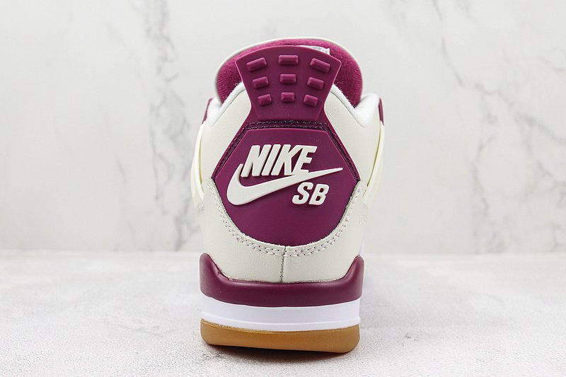 Air Jordan 4 Retro "White/Purple/Grey" фото № 9