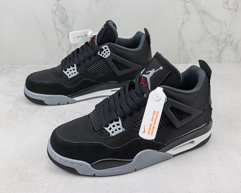 Air Jordan 4 "Black Chrome" фото № 5