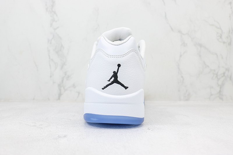 Air Jordan 5 Low "White/Silver/Blue" фото № 9