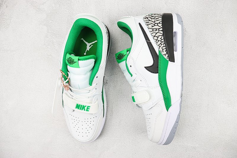 Air Jordan Legacy 312 Low Celtics "Green/White/Black" фото № 4