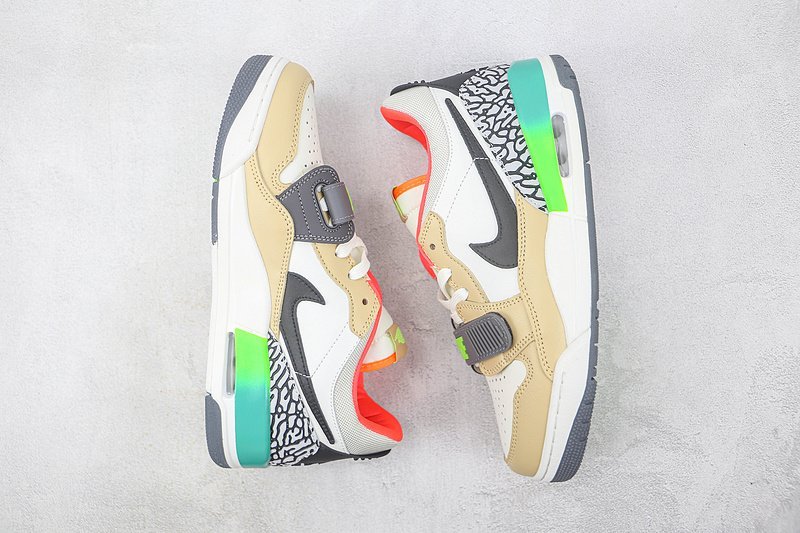 Air Jordan Legacy 312 Low Gradient "White/Beige" фото № 7