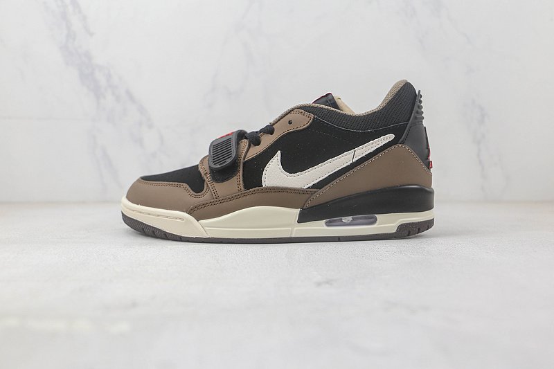 Air Jordan Legacy 312 Low "Black/White/Gold" фото № 2