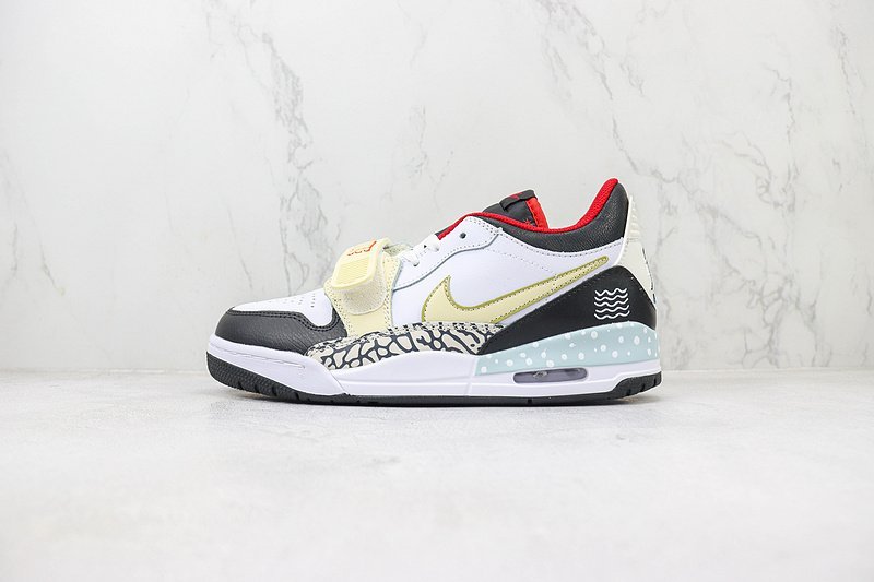 Air Jordan Legacy 312 Low "Sand Yellow/Sea Blue/White/Black" фото № 2