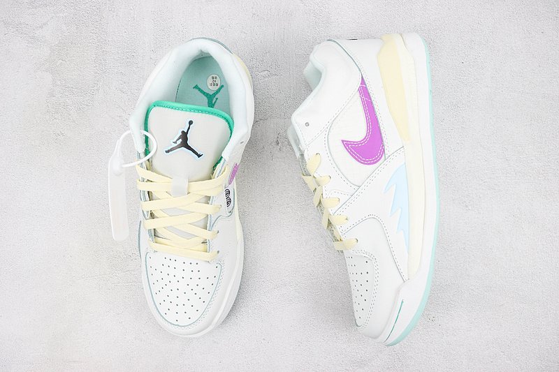 Air Jordan Stadium 90 "Cream White/Purple/Blue" фото № 6
