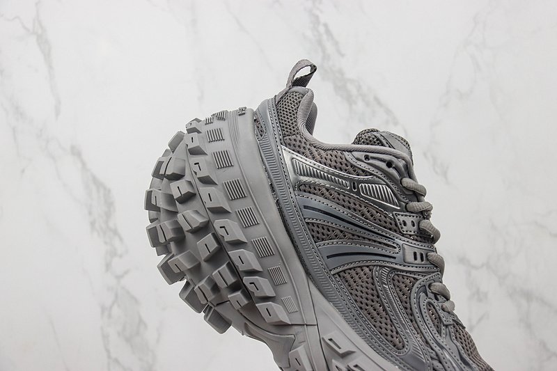 Balenciaga Defender Trainers "Grey/Brown/Silver" фото № 3