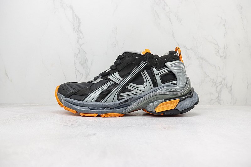 Balenciaga Runner Sneaker "Black/Gray/Orange"Balenciaga Runner Sneaker "Black/Gray/Orange" фото № 2