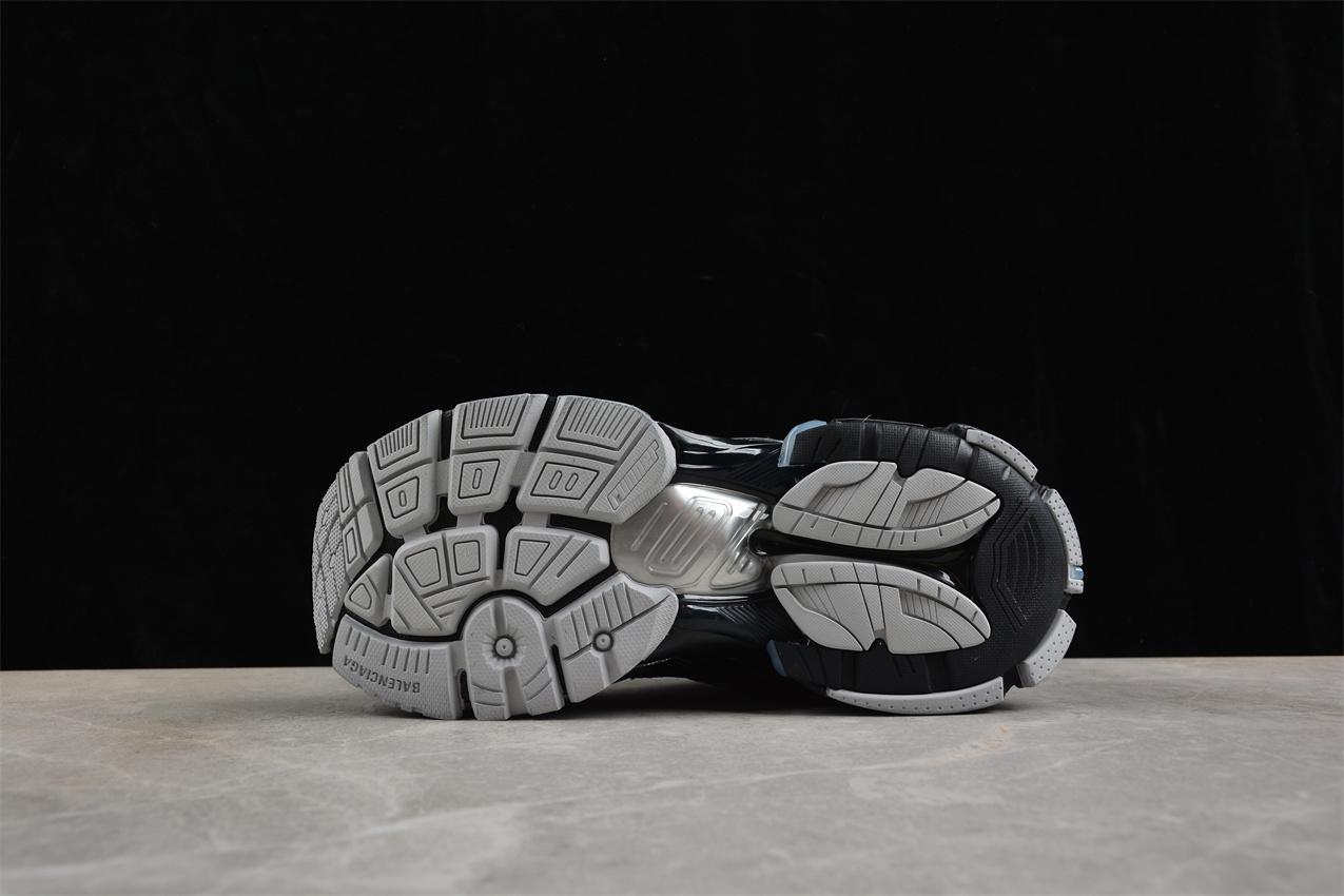 Balenciaga Runner "Black/Silver" фото № 4