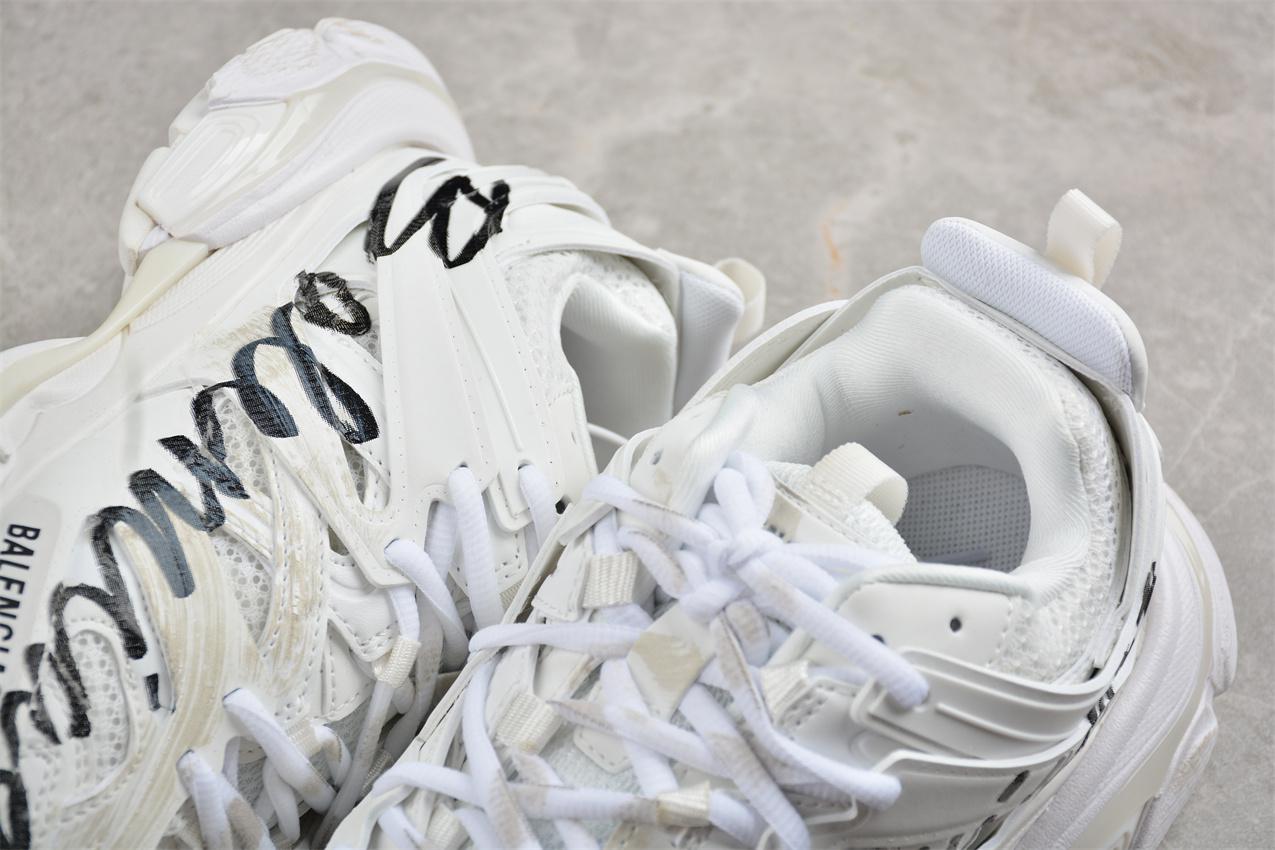 Balenciaga Track Sneaker "Signature-White" фото № 8