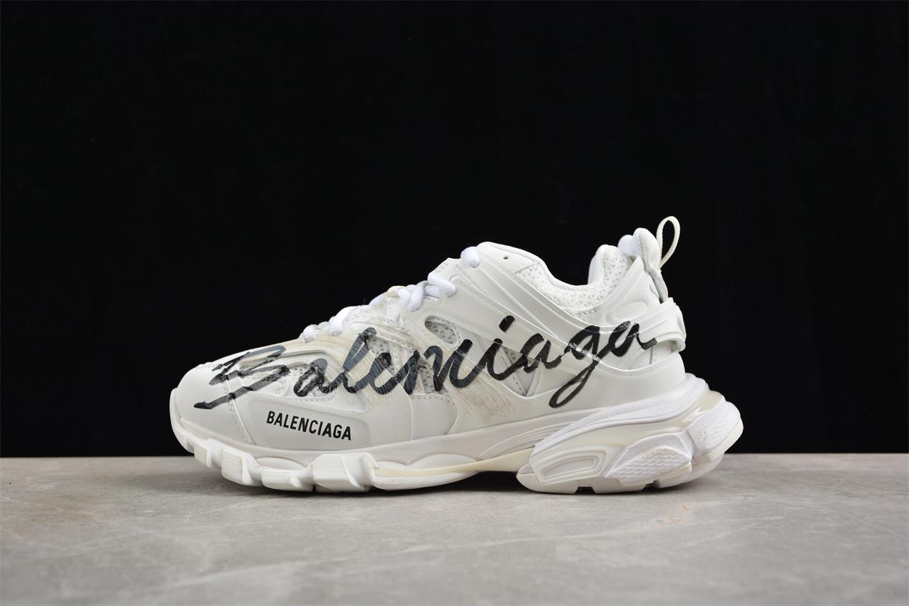 Balenciaga Track Sneaker "Signature-White" фото № 2