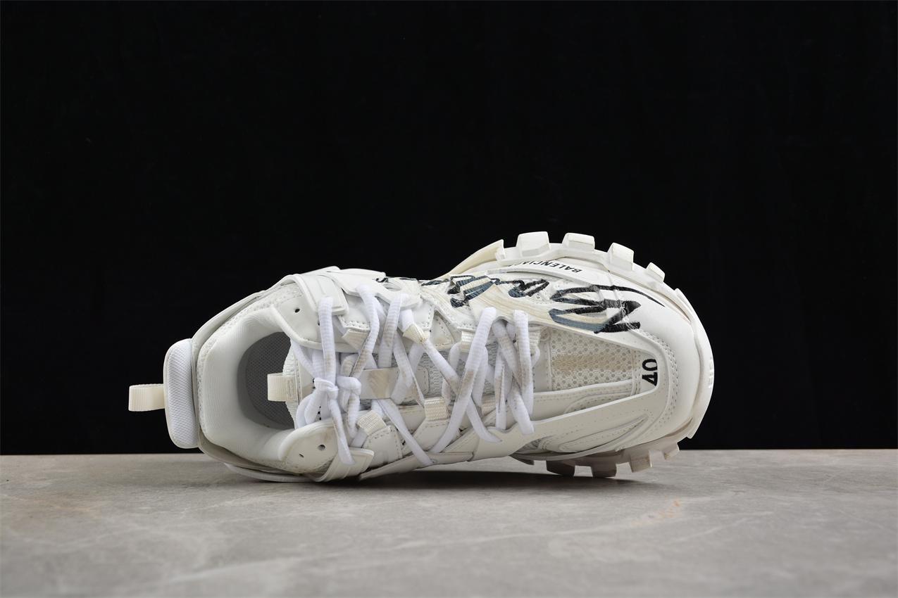 Balenciaga Track Sneaker "Signature-White" фото № 3