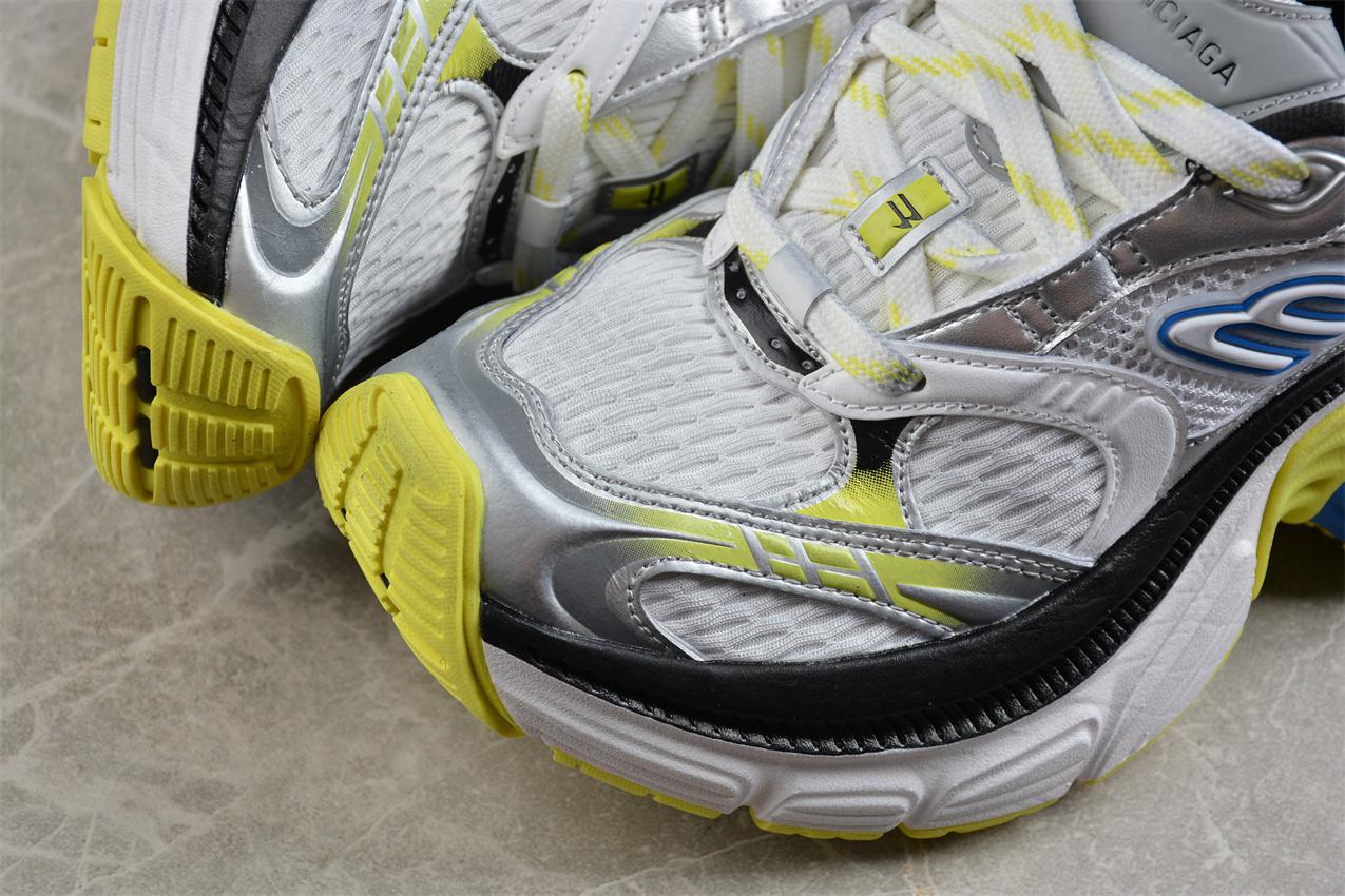 Balenciaga Track Sneaker "White/Grey/Blue/Yellow/Black" фото № 7