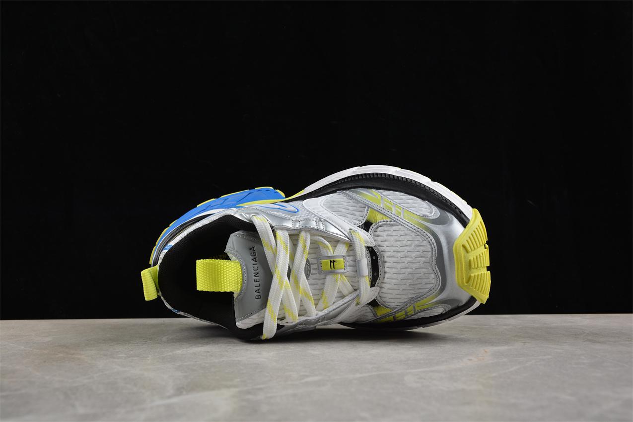 Balenciaga Track Sneaker "White/Grey/Blue/Yellow/Black" фото № 3