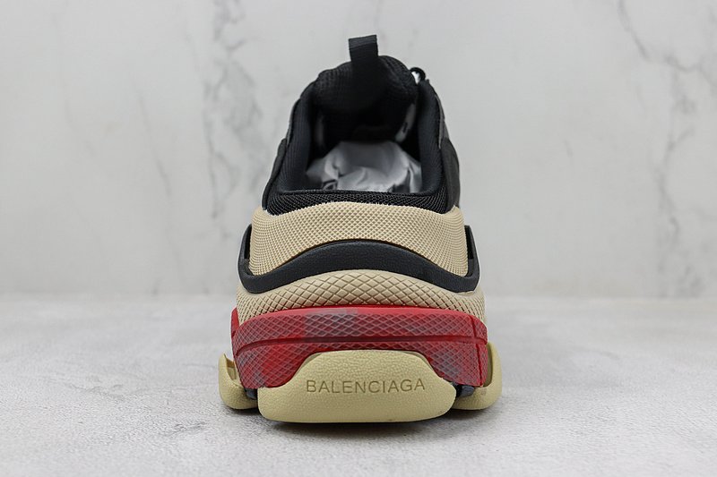 Balenciaga Triple S Mule "Black/Beige" фото № 9
