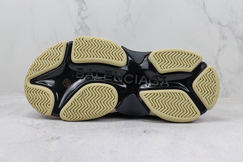 Balenciaga Triple S Mule "Black/Beige" фото № 8