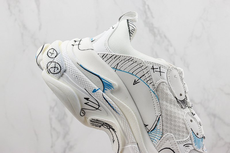 Balenciaga Triple S "Painted" фото № 4
