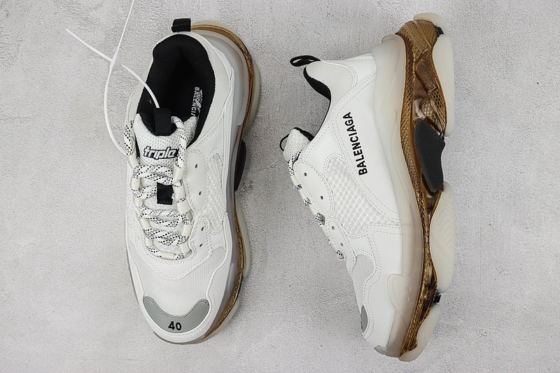 Balenciaga Triple S "Light Grey/Brown Venge" фото № 6