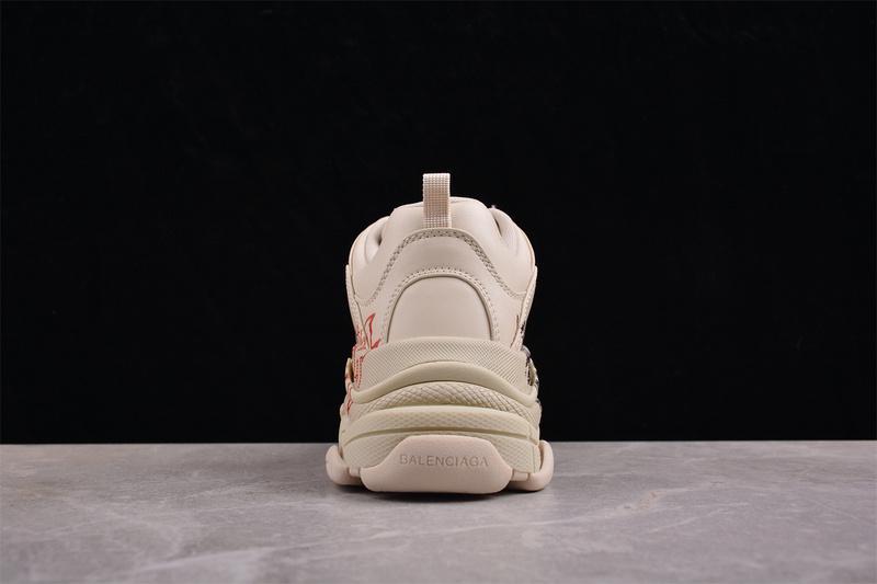 Balenciaga Triple S Sneaker "White/Red" фото № 5