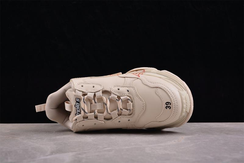 Balenciaga Triple S Sneaker "White/Red" фото № 3