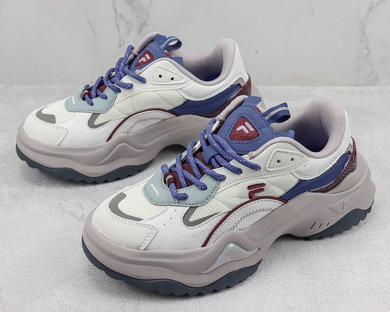 FILA Fusion Bianco "Light Grey/White/Blue" фото № 5
