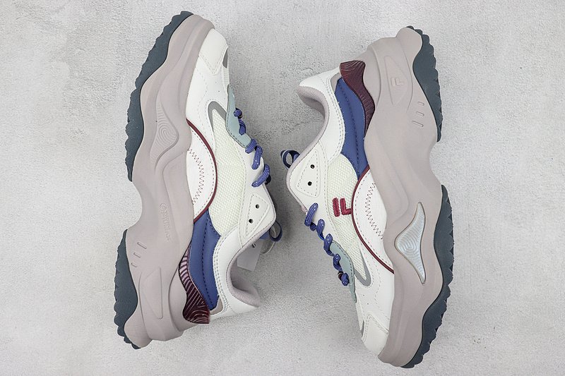 FILA Fusion Bianco "Light Grey/White/Blue" фото № 7