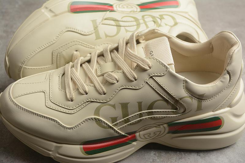 Gucci Rhyton Vintage Trainer Sneaker "Cream" фото № 6