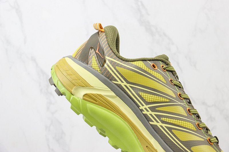 Hoka One One Mafate Speed 2 Low "Olive Green/Yellow" фото № 3