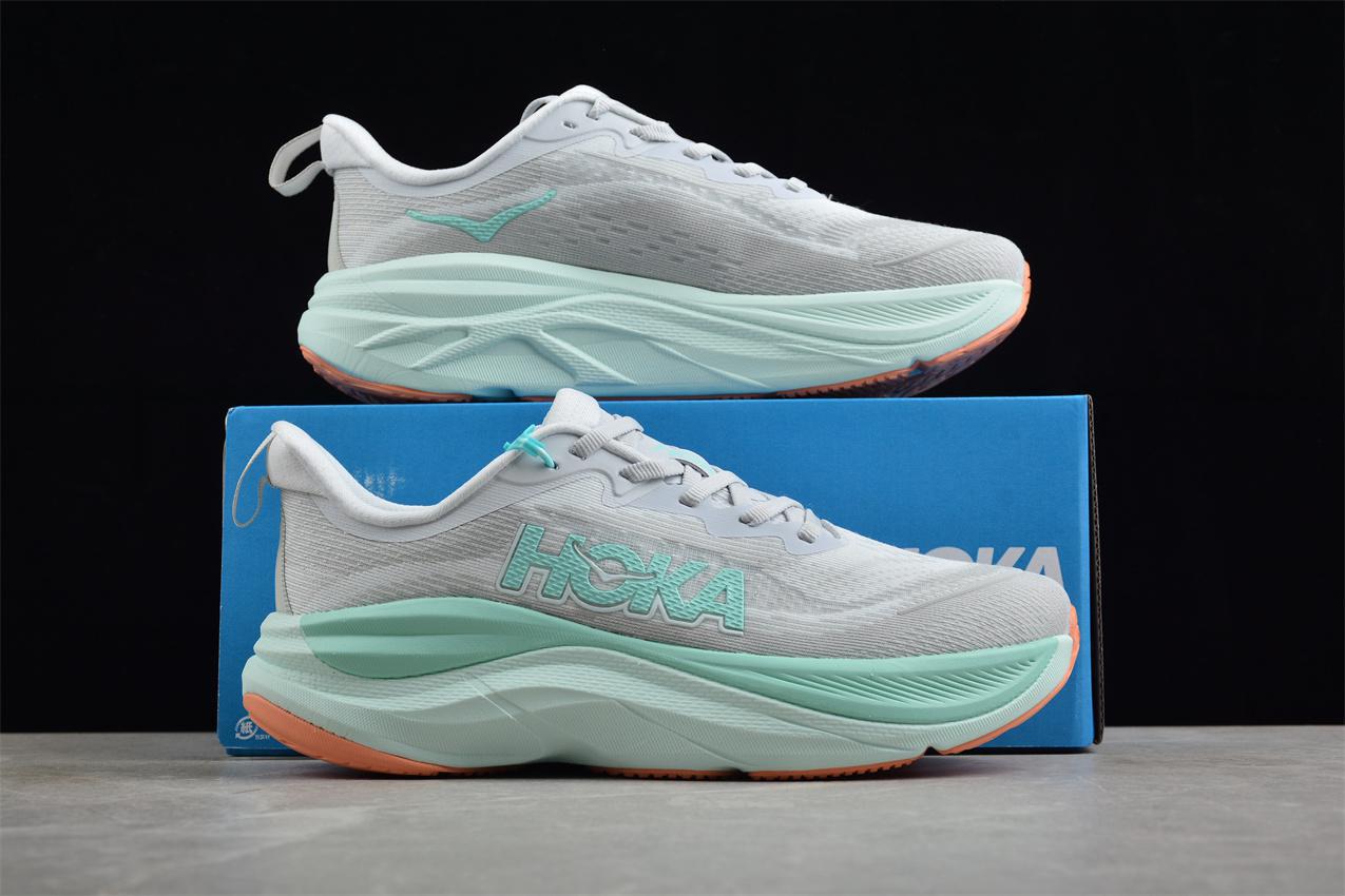 Hoka Skyflow "Cosmic Gray/Seafoam" фото № 9