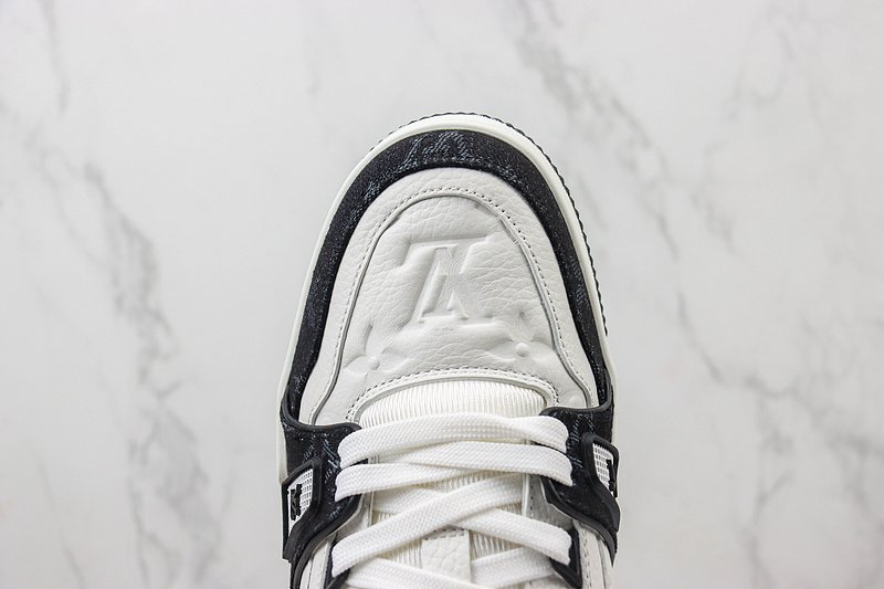 Louis Vuitton LV Trainer 2021 Low "Monogram Black/White" фото № 3