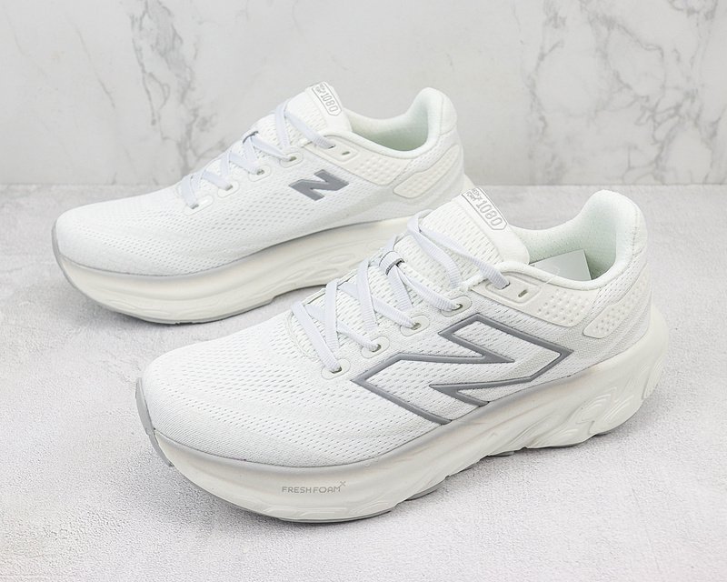 New Balance Fresh Foam X 1080v13 "White/Silver/Grey" фото № 5