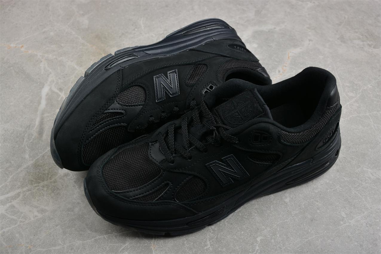 Stone Island x New Balance 991v2 "Black" фото № 7