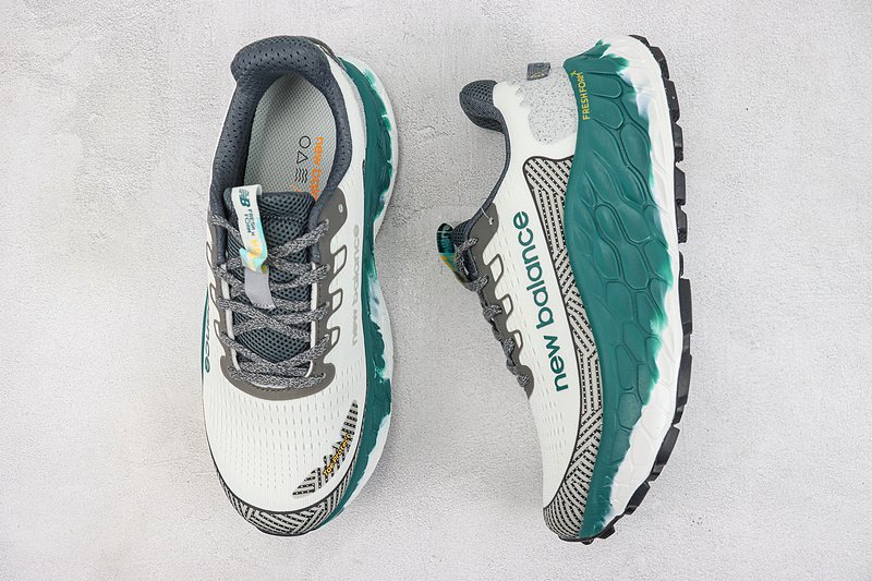 New Balance Fresh Foam X More Trail V3 "White/Turquoise" фото № 6