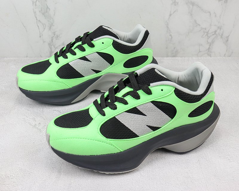 New Balance Warped Runner "Neon Green/Phantom Grey" фото № 5