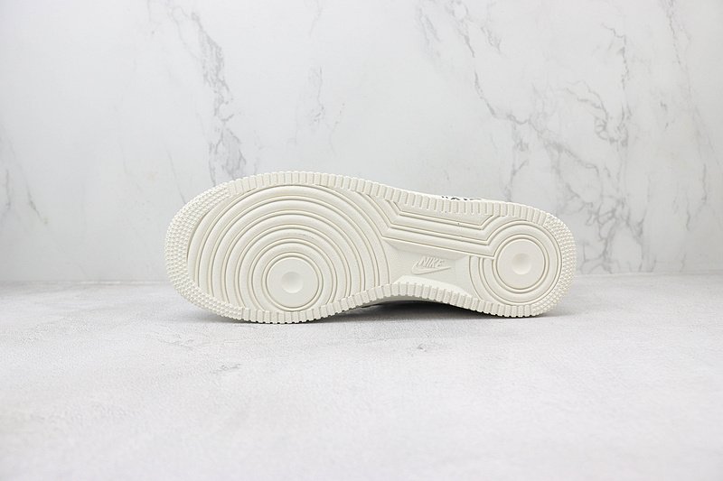 Off-White x Nike Air Force 1 Low "White/Silver/Orange Safety" фото № 8