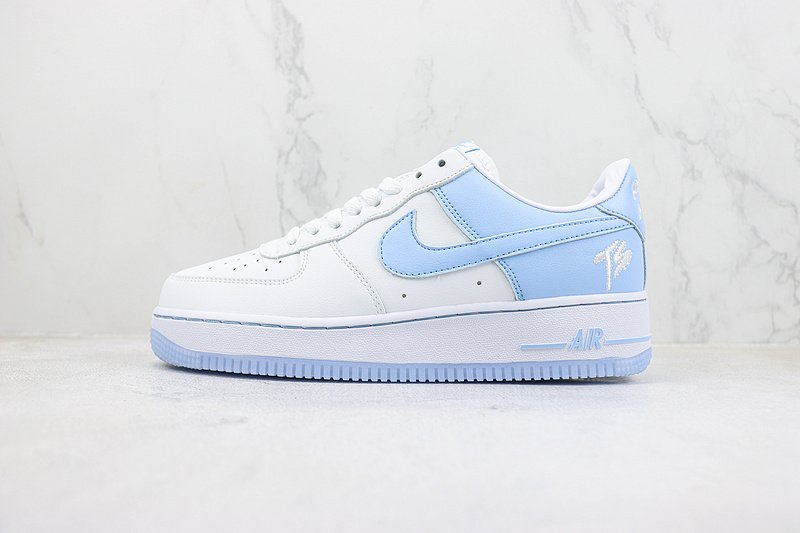 Terror Squad x Nike Air Force 1 Low "White Porpoise" фото № 2