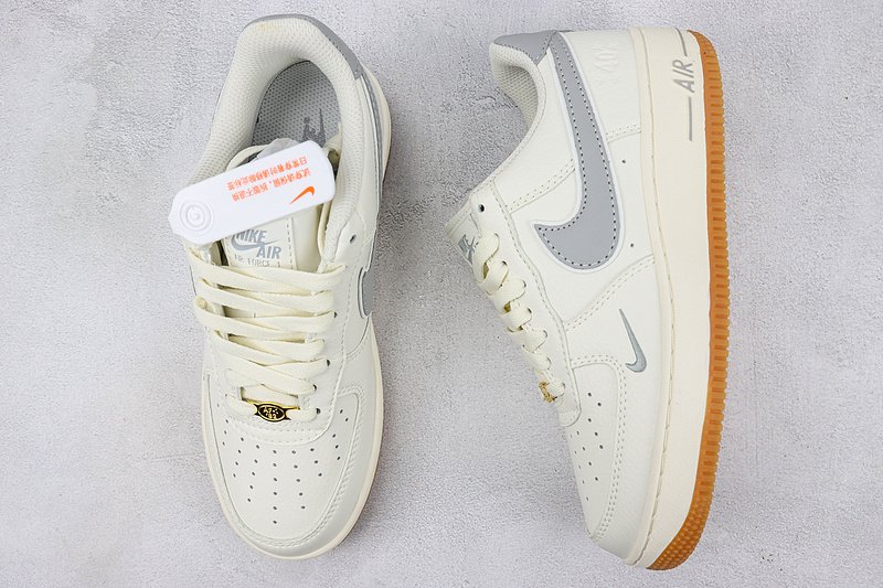 Nike Air Force 1 Low 40th Anniversary "Light Grey/Off White" фото № 7
