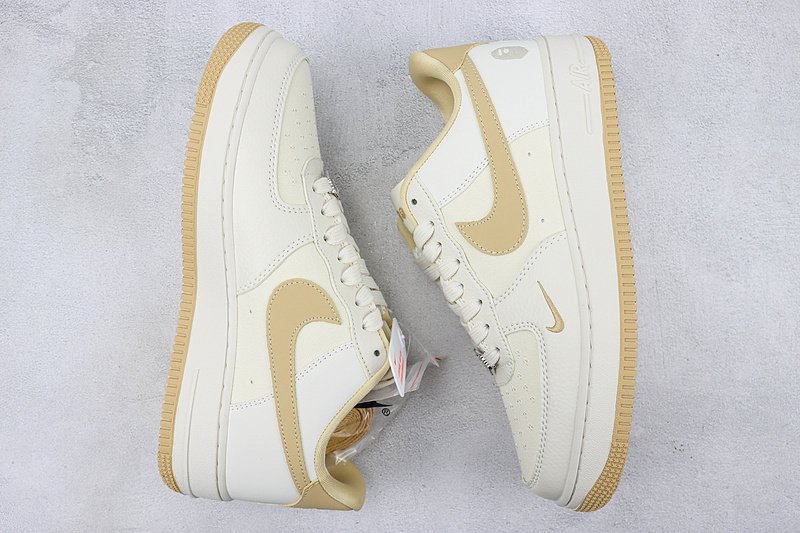 A Bathing Ape x Nike Air Force 1 Low "Milk White/Morandi Yellow" фото № 6