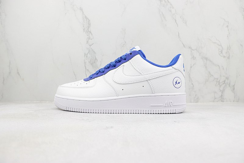 Fragment Design x Nike Air Force 1 Low "White/Blue" фото № 2