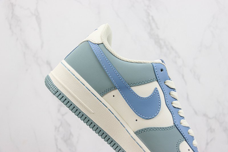 Nike Air Force 1 Low "Haze Blue/Off White/Mini-Swoosh" фото № 3